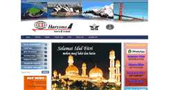 Desktop Screenshot of haryonotours.com